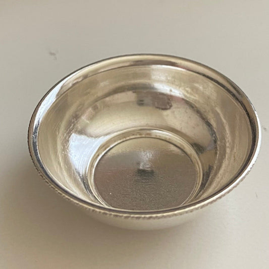 Pure Silver Bowl Plain 6 grams - PUSHMYCART