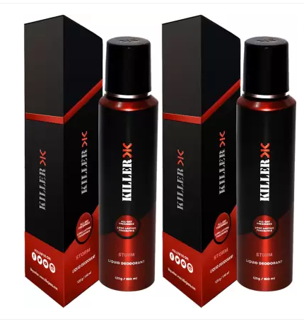 Killer Storm Liquid Deodorant Each Perfume Body Spray For Men & Women