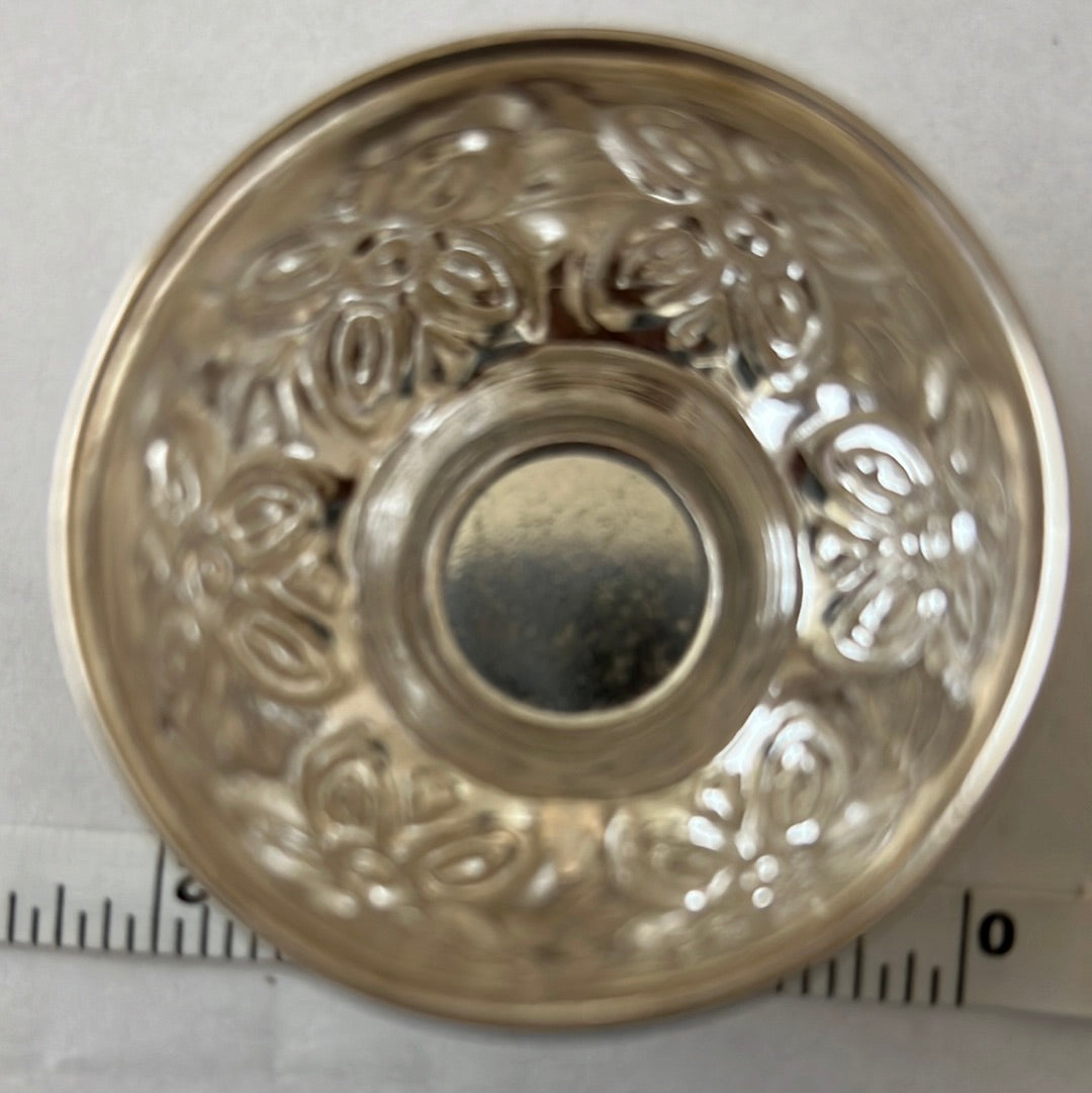 Pure Silver Flower Bowl