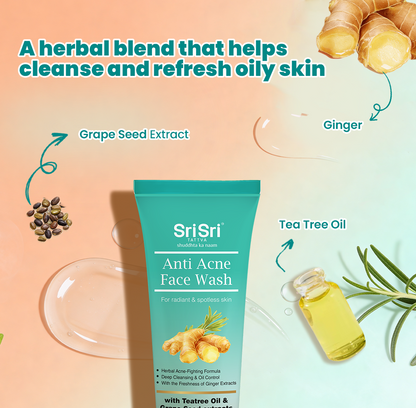 Anti Acne Face Wash - For Radiant & Spotless Skin