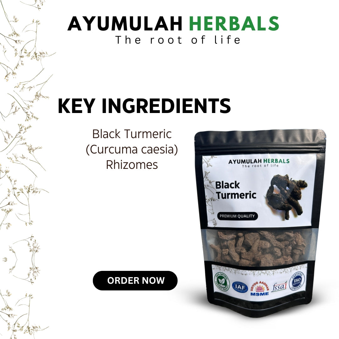 key ingredients of Black Turmeric