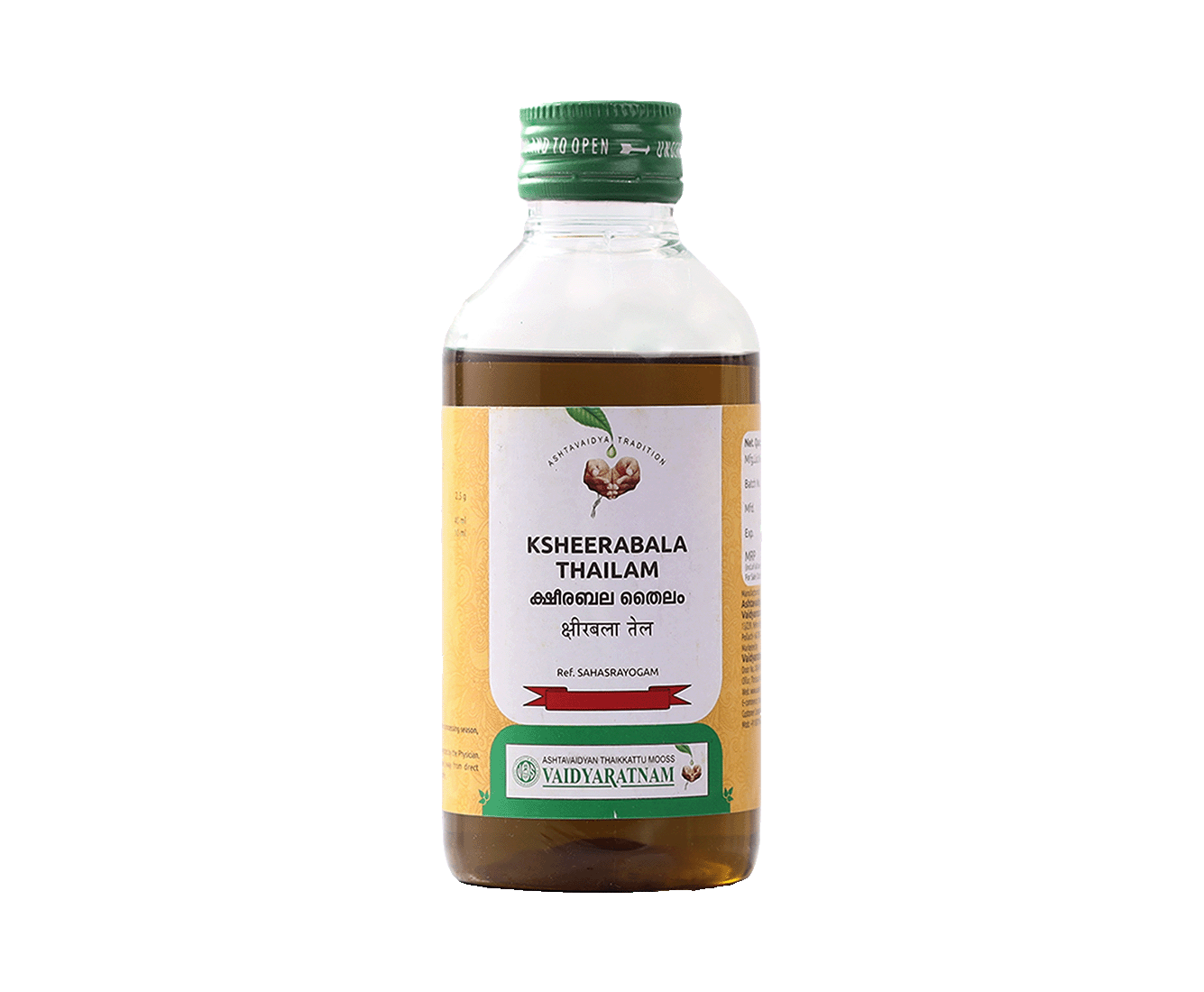 Vaidyaratnam Ksheerabala Oil