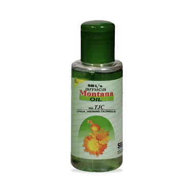 SBL Arnica Montana Hair Oil with Tjc 250gms - PUSHMYCART