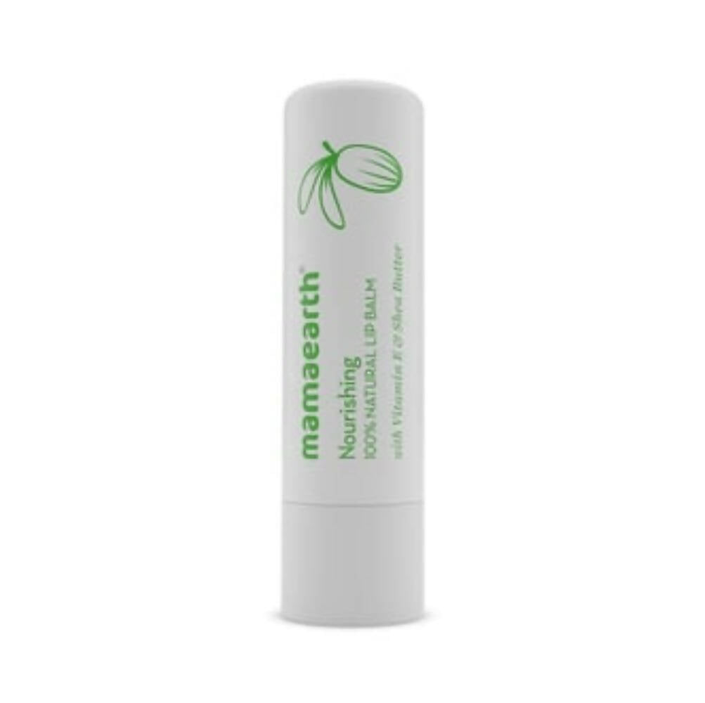 Mamaearth Nourishing 100% Natural Lip Balm With Vitamin E and Shea Butter