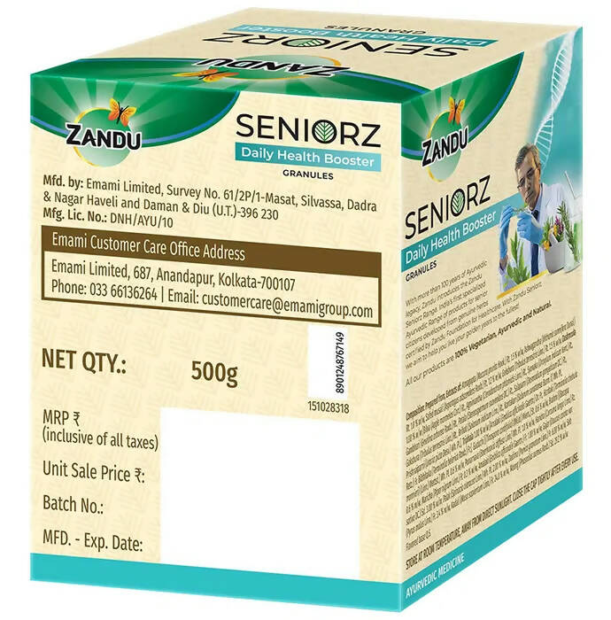 Zandu Seniorz Daily Health Booster Granules