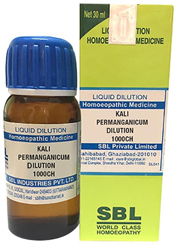 SBL Kali Permanganicum Dilution 1000 CH