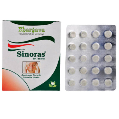 Dr. Bhargava Homeopathy Sinoras Tablets - PUSHMYCART