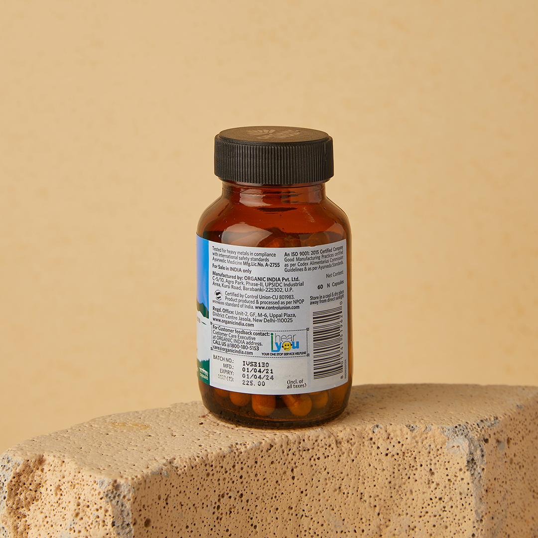 Organic India Kalmegh Capsules - PUSHMYCART