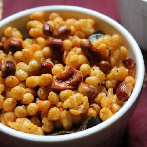 Telangana snacks Karam Boondi Andhra Style Spicy Snack