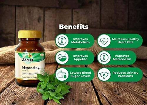 Zandu Mesasringi Pure Herbs Capsules