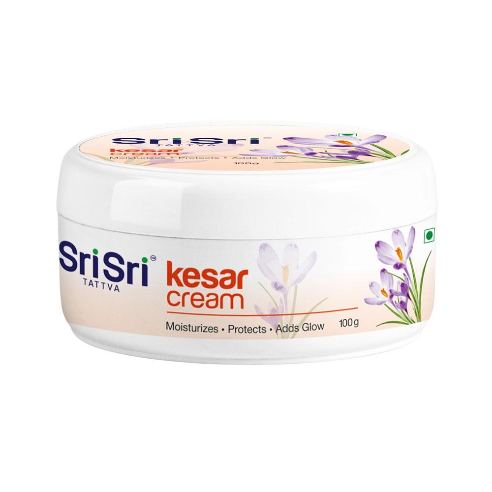 Sri Sri Tattva Kesar Cream - Moisturiser, Protects &amp; Adds Glow