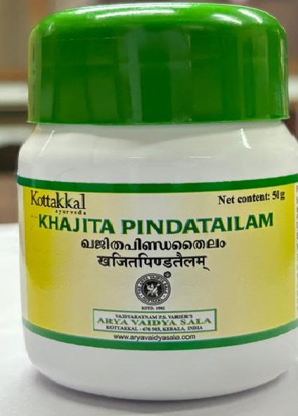 Kottakal Khajitha Pinda Tailam - 50 gm