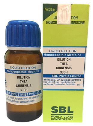 SBL Thea Chinensis Dilution 30 CH