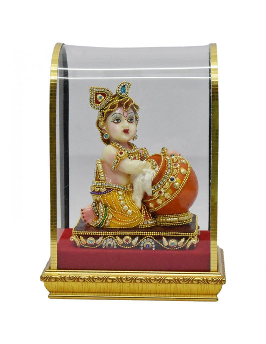  Krishna With Butter Pot Mediyum Fiberglass