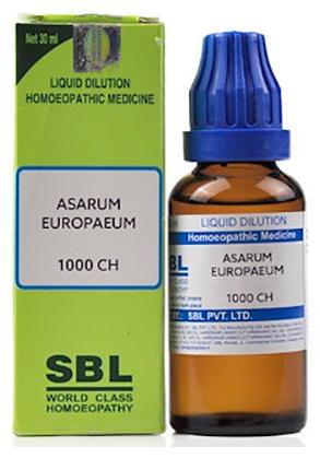 SBL Asarum Europaeum Dilution 1000 CH