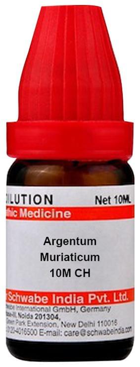 Dr Willmar Schwabe India Argentum Muriaticum Dilution 10M CH