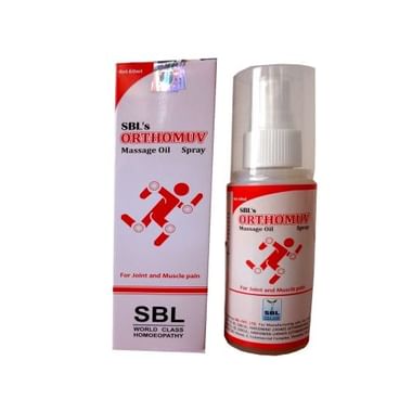 SBL Orthomuv Massage Oil Spray 120g