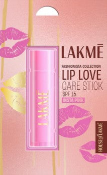 Lakme Lip Love Care Stick Insta Pink