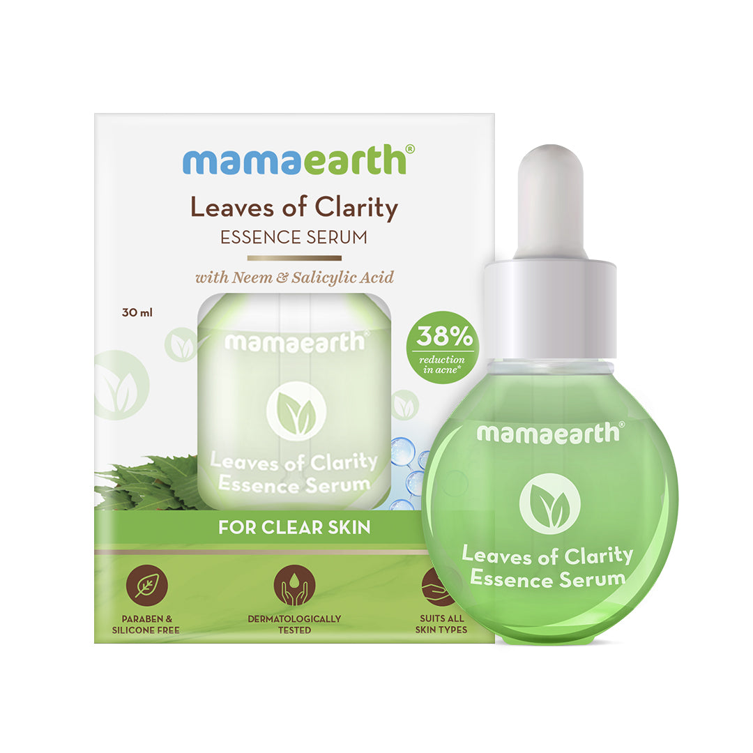 Mamaearth Leaves of Clarity Essence Serum For Clear Skin
