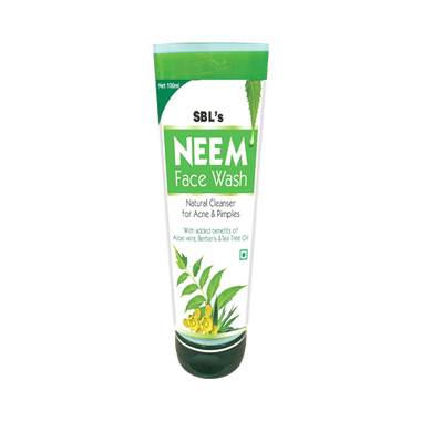 SBL Neem Face Wash 150gms - PUSHMYCART