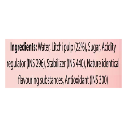Patanjali Litchi Beverage (Tetrapack)