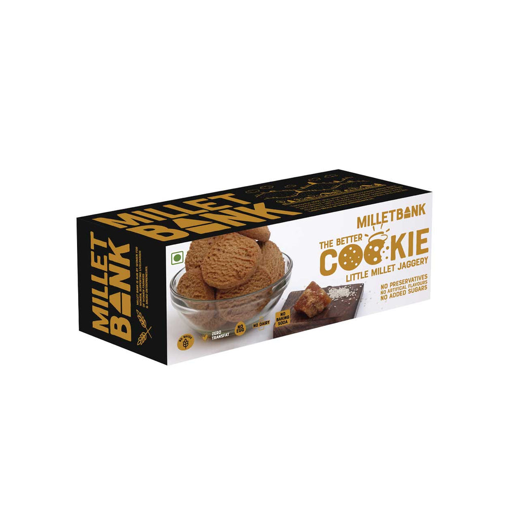 Millet bank Little Millet Jaggery Cookie