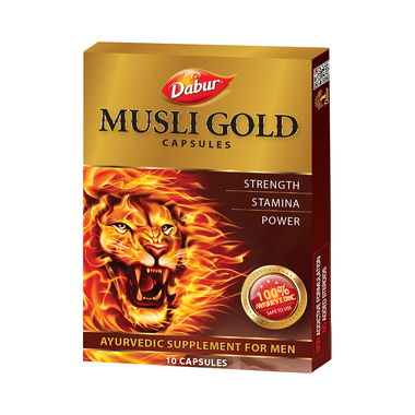 Dabur Musli Gold Capsules for Men 