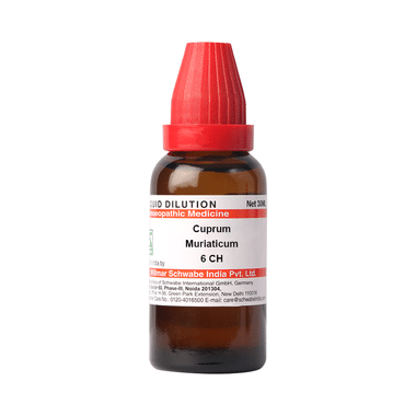 Dr Willmar Schwabe India Cuprum Muriaticum Dilution