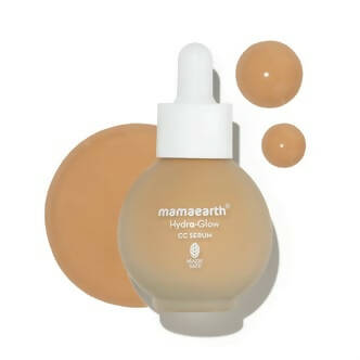 Mamaearth Hydra|Glow CC Serum With Vitamin C and Hyaluronic Acid|Honey