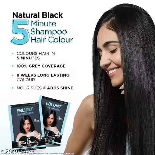 BBLUNT-Natural-Black-5-Minute-Shampoo-Hair-Colour-for-100%-Grey-Coverage