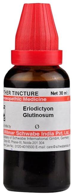 Dr Willmar Schwabe India Eriodictyon Glutinosum Mother Tincture Q