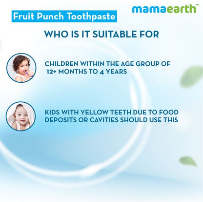 Mamaearth Fruit Punch Toothpaste For Kids
