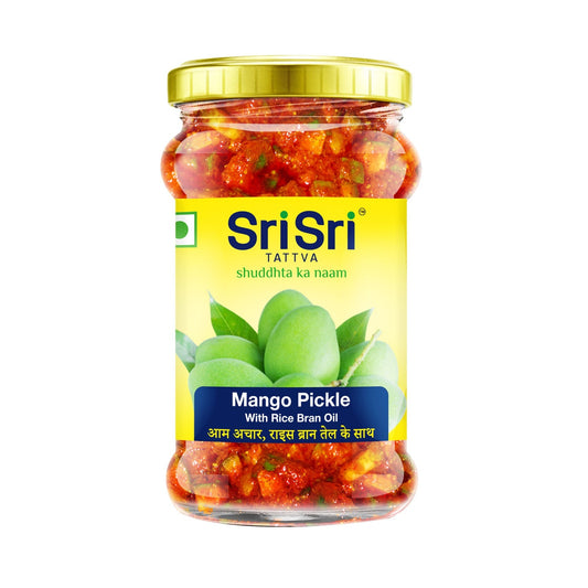 Sri Sri Tattva Mango Pickle - Rice Bran Oil