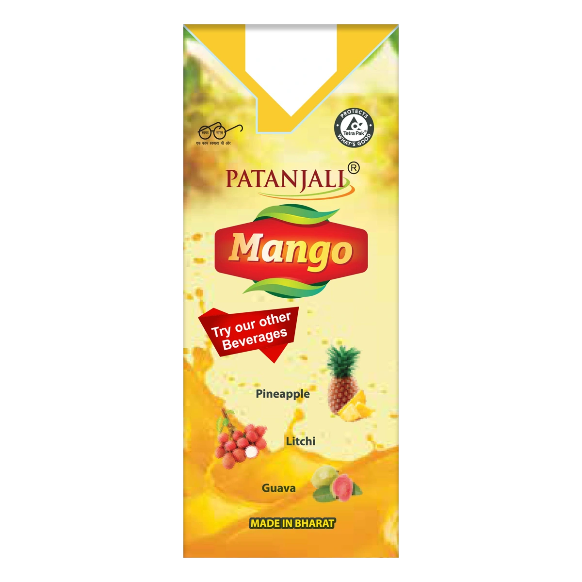 Patanjali Natural Mango Beverage (Tetrapack)