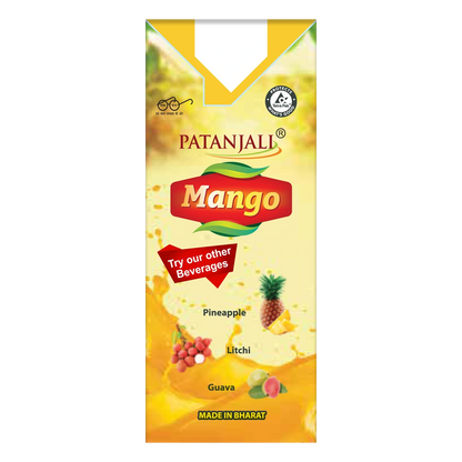 Patanjali Natural Mango Beverage (Tetrapack)