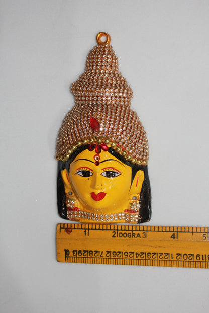 Ammavari Face With Stones 6.5 inches