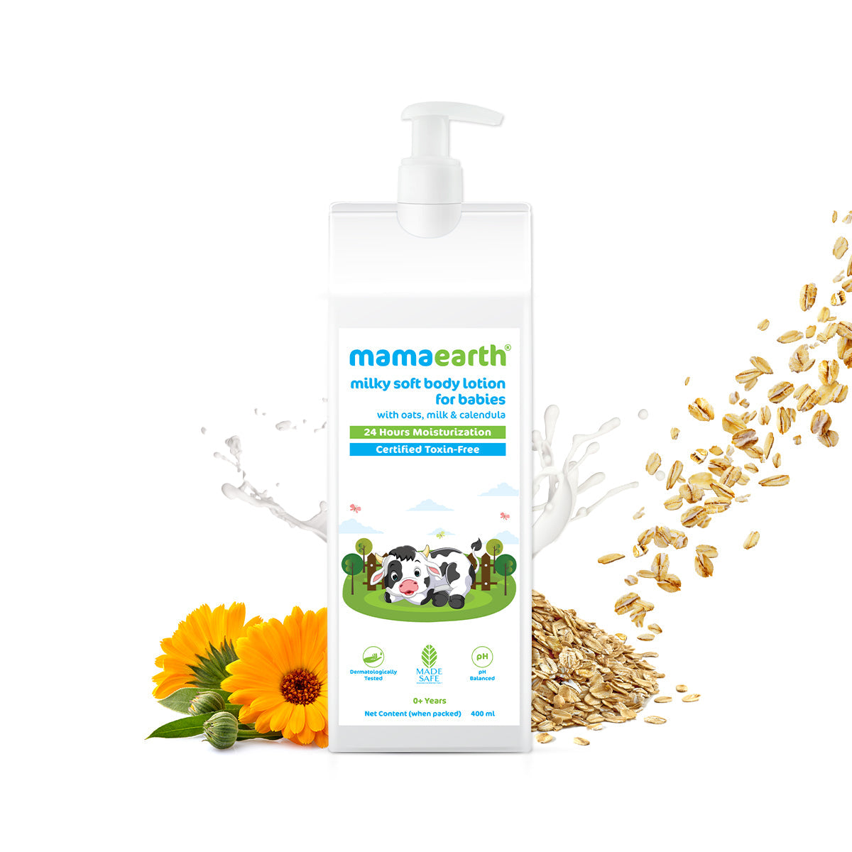 Mamaearth Milky Soft Body Lotion for Babies 400ml