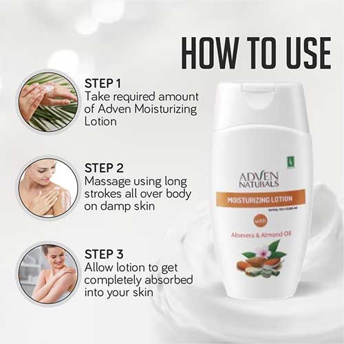 Moisturizing Lotion With Aloevera & Almond Oil