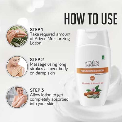 Moisturizing Lotion With Aloevera & Almond Oil