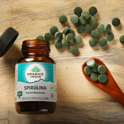 Organic India Spirulina Tablets - PUSHMYCART