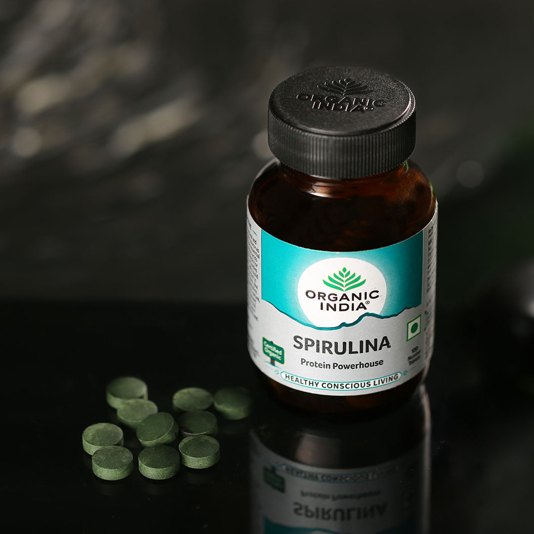 Organic India Spirulina Tablets - PUSHMYCART