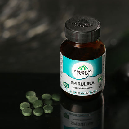Organic India Spirulina Tablets - PUSHMYCART