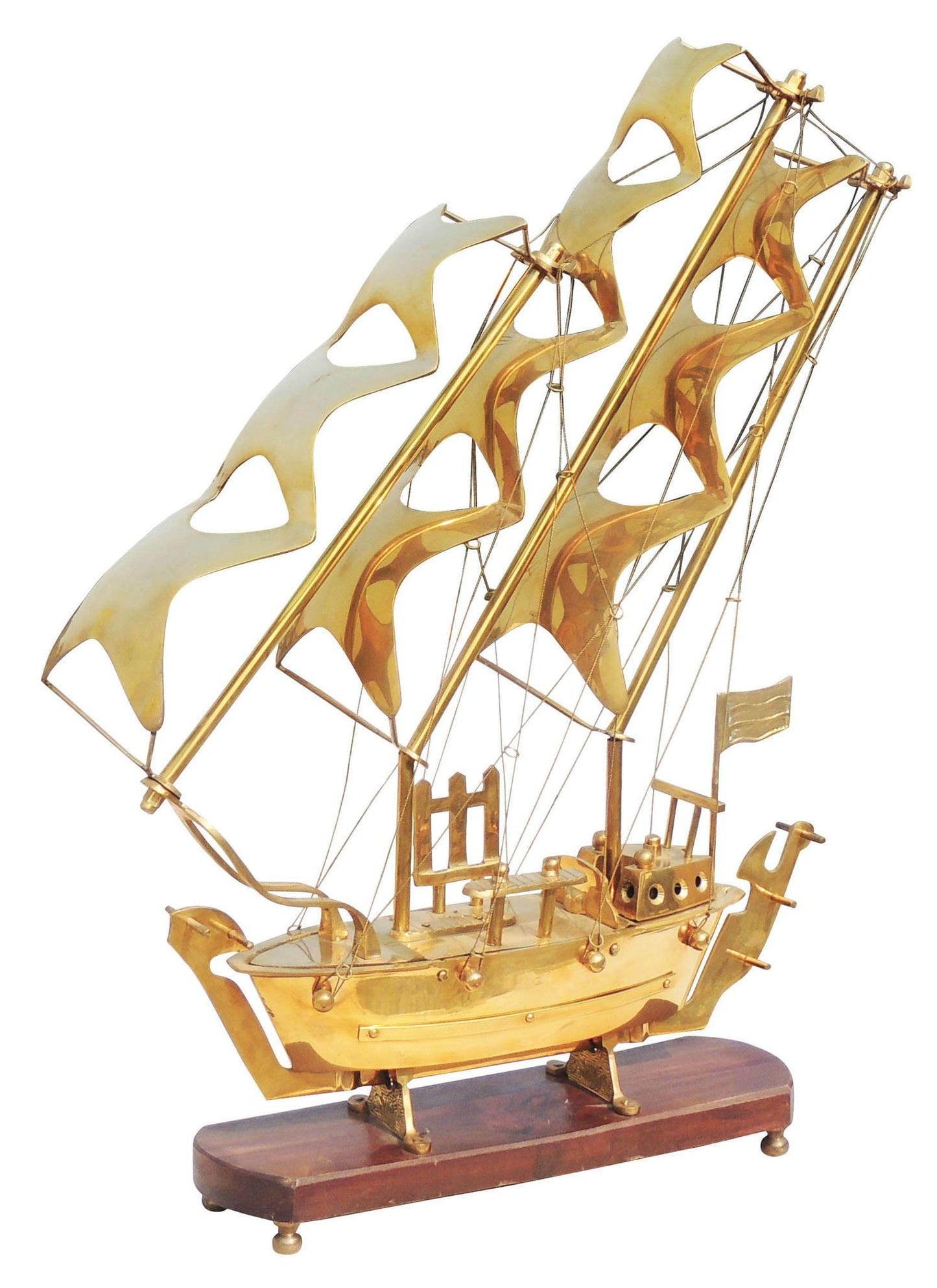 Brass Table Ship