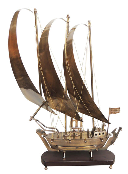 Brass Table Ship