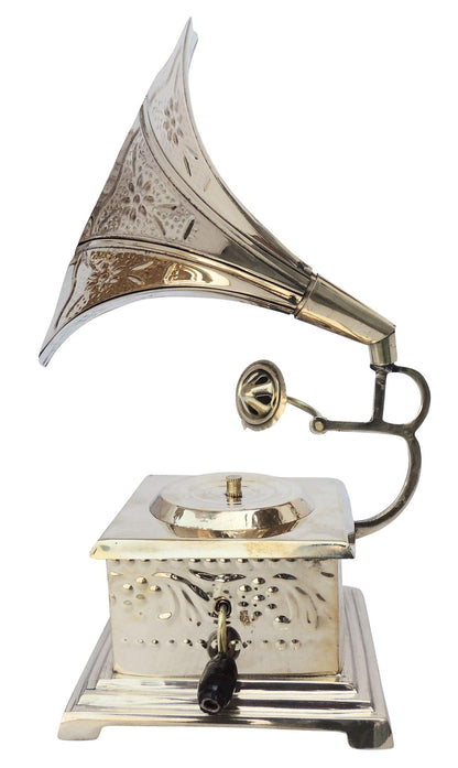 Brass Gramophone