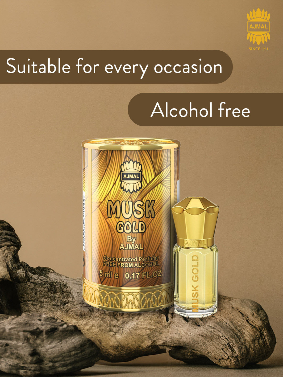 Ajmal-MUSK-GOLD-CP|-Unisex-Non-Alcoholic-|-Long-Lasting-Perfume-Men-&-Women