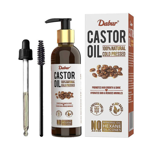 Dabur Castor Oil 100% Natural Cold Pressed