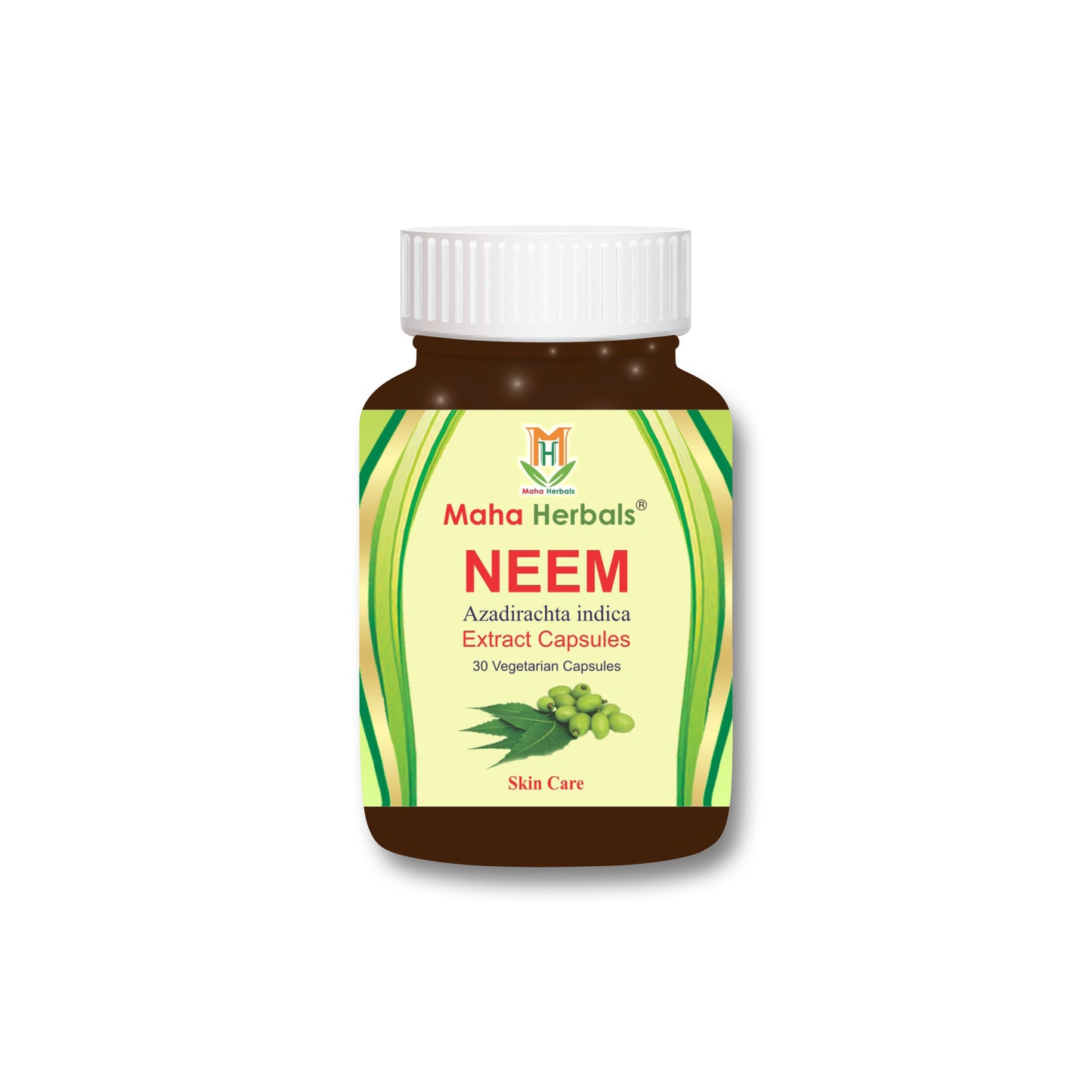 Maha Herbals Neem Extract Capsules