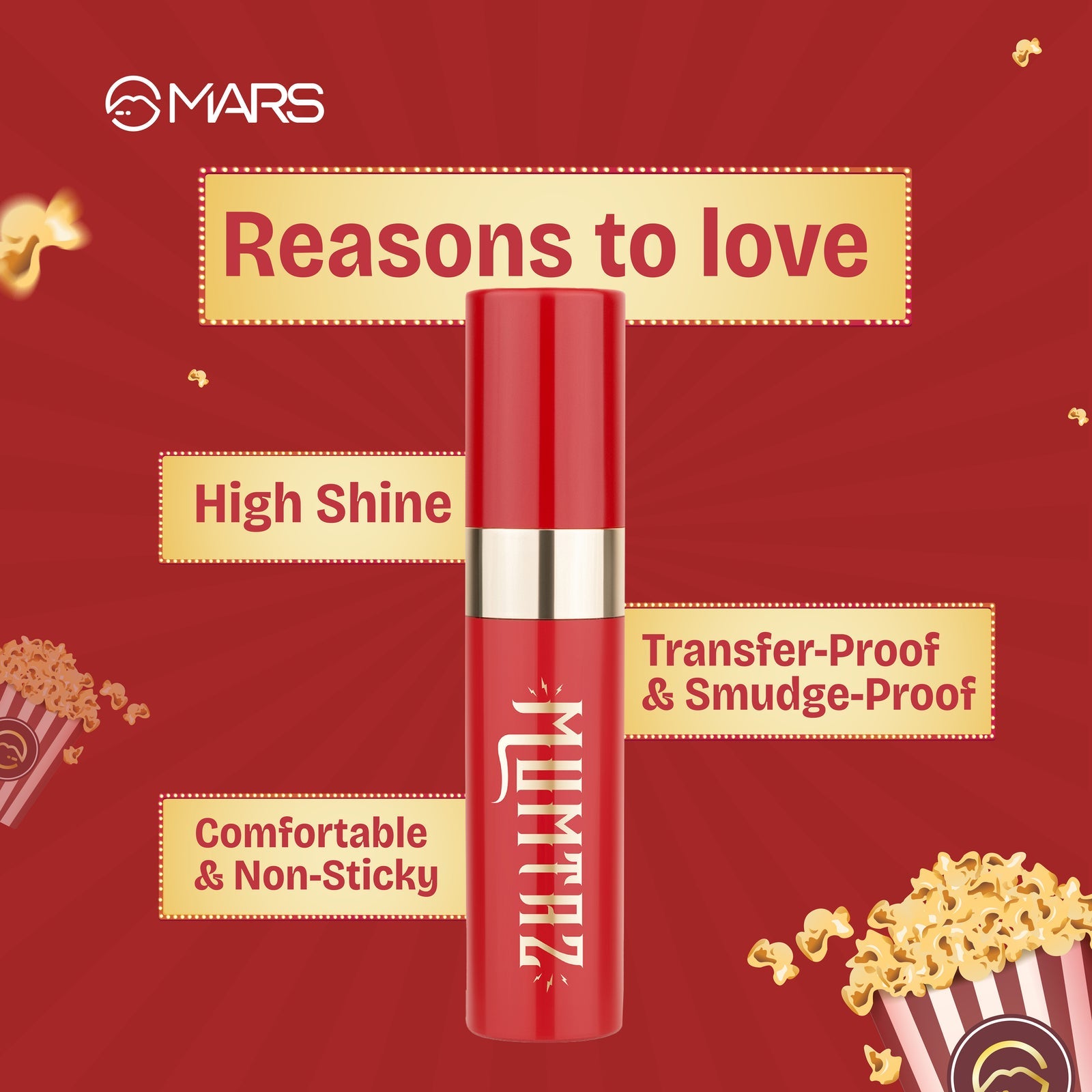 Mars CineMagic | Non Transfer Lip Gloss