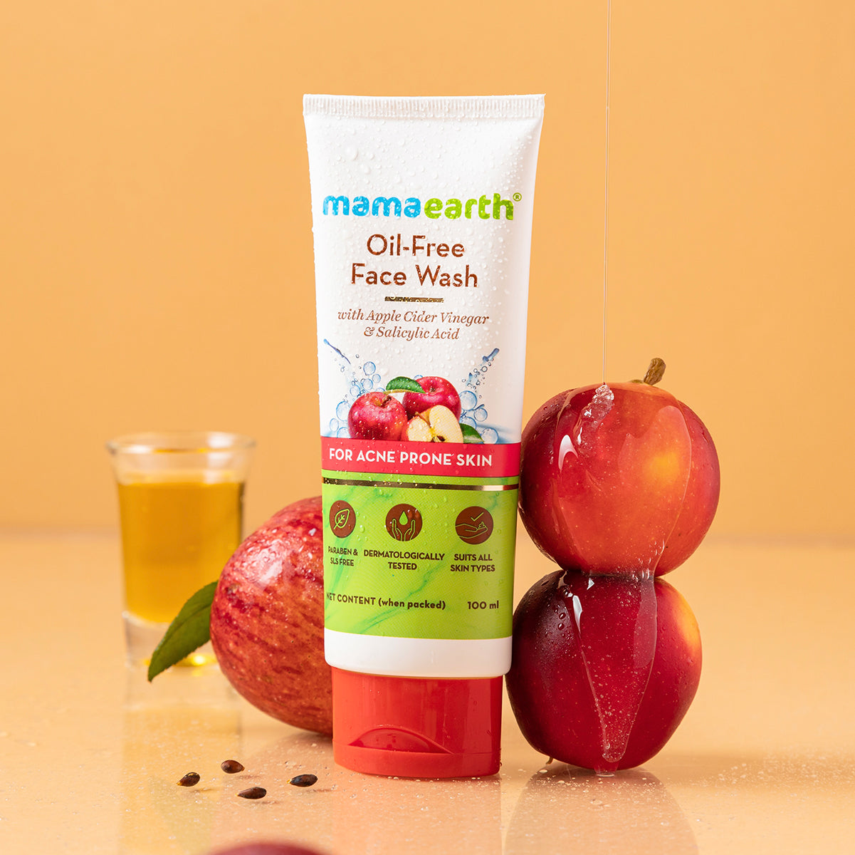 Mamaearth Oil-Free Face Wash For Acne-Prone Skin 100ml